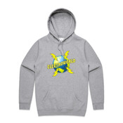 BACK PRINT: No I don't work here